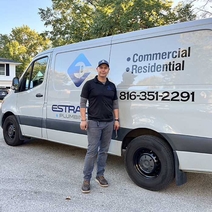 Estrada Plumbing team at work